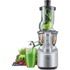 The Sage SJS700SIL Big Squeeze Juicer, Brushed Stainless Steel