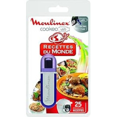 Moulinex XA600111 USB-Stick mit 25 Rezepten der Welt XA60011 Cookeo Zubehör, kompatibel mit Multikochern Cookeo YY2943FB CE702100