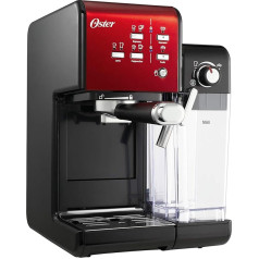 OSTER Prima Latte II Espresso automāts ar piena liekšķeri, sarkans, iepakojums 0 gab.