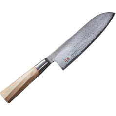 Suncraft Senzo Senzo Twisted Octagon TO-04 Santoku nazis 16,7 cm, VG10 67 slāņi, 61 HRC