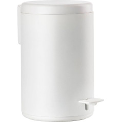 Zone Denmark Rim 3 Litre White Bathroom Cosmetic Bin