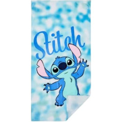 Divas World Lilo & Stitch Beach Bath Towel Kids Bath Soft Super Travel Holiday Cotton Summer Classic Bathroom Daily Use Gift