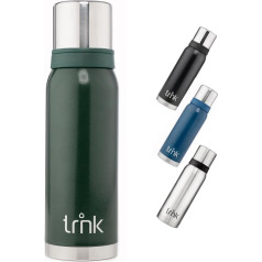 Термос trnk Arctic 2 Outdoor Thermos Flask, Термос из нержавеющей стали, 1200 мл (1,2 л), без бисфенола, термос сохраняет температуру в течение 32 часов и холод в 