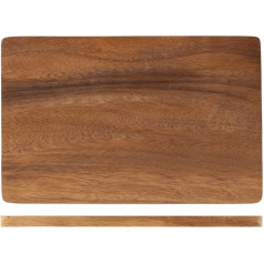 Tagliere in legno scuro rettangolare 23x15