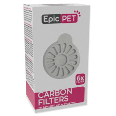 Placek Filter set : Placek Cat Epic Pet Carbon filters for Aqua Ball water dispenser 6pcs.