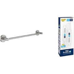 GROHE Start 41197DC0 41197DC0 Vannas dvieļu turētājs ar līmi vannas istabas piederumiem Metāla slēptie stiprinājumi 450 mm