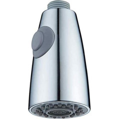 Heable -2 Function Pull Out Kitchen Shower Head Chrome