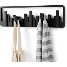 Umbra Skyline Wall-Mounted Hook System, Black