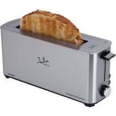 Jata TT1043 Breitschlitz-Toaster, Edelstahl, Grau