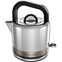 Чайник Russell Hobbs Distinctions 26422-70 [1,5 л] нержавеющая сталь титан (функция быстрого кипячения, съемный фильтр от накипи, оптимизированный носик, вне