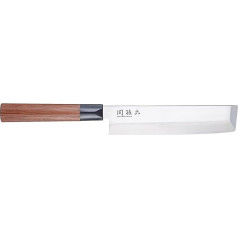 KAI Seki Seki Magoroku Red Wood Griff Nakiri mit red Wood Griff, 16,5 cm, MGR-0165N