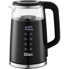 Zilan Double Wall Kettle with Digital Display, 1.7 Litre, 2200 W, Keep Warm Function, Dry Boil Protection, Four Preset Temperatures, Automatic Start