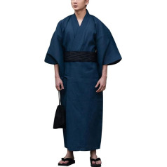 Vīriešu japāņu Yukata japāņu kimono mājas halāts pidžama halāts izmērs