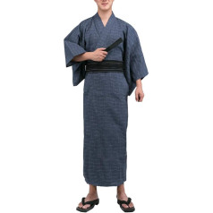 Fancy Pumpkin Jinbei Vīriešu japāņu jukata kimono, mājas halāts, pidžama, peldmēteļi - l