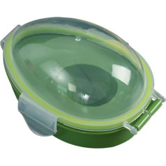 Operitacx Salātu papildināšanas konteiners Avocado Keeper Augļu uzglabāšanas konteiners Dārzeņu turētājs Box Food Crisper Case Saglabājiet avokado svaigu dienām ilgi mājas virtuvei Avocado Saver