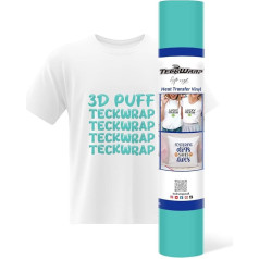 TECKWRAP 3D Puff siltuma pārneses vinila 10 