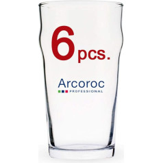 Arcoroc Original Nonic Original Pint Original Pint Stikls alus uz pēdām 57cl (6 iepakojums)