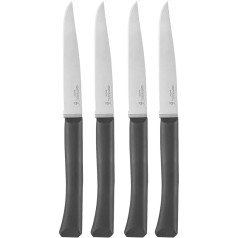 Opinel Tafelmesser-Set Bon Appetit+, anthrazit, Blau, M