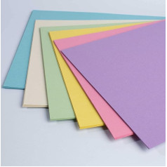 House of Card & Paper 50 lapas A3 210 gsm Rainbow Pastel kartīte