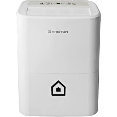 Ariston Deos 16s Wi Fi portatīvais gaisa susinātājs, 430 W, 16 litri dienā, balts