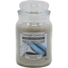 Yankee Candle Luxury Cashmere Liela glāze Mīksta un grezna kašmira aromāts