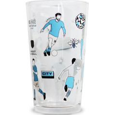 Man City Pint Glass