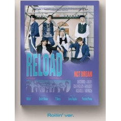 SM Entertainment NCT Dream - Reload [Rollin ver.] Albums + Pre-Or Benefit + Salokāms plakāts + Papildu fotokaršu komplekts