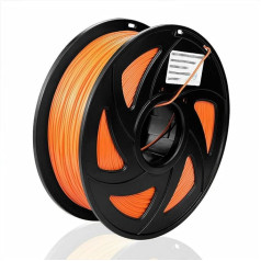 S SIENOC PLA šilko gija 1 kg 3D spausdintuvo PLA šilko gija 1,75 mm 3D spausdintuvo gija oranžinė (PLA Silk Orange)