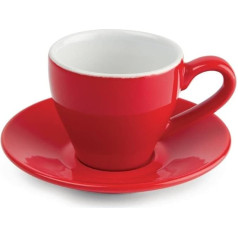 Olympia gk070 Café Espresso Tasse, 100 ml, 3,5 OZ, Rot (12 Stück)