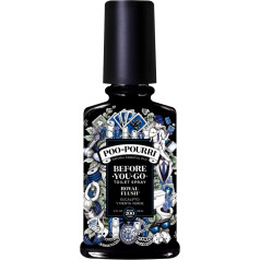 Poo-Pourri tualetes aerosols pirms došanās uz tualeti.