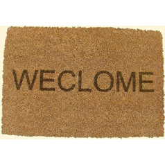 Joprojām spēle Rakstīt iedvesmots durvju paklājs Welcome Door Mat