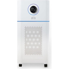 djive PURE 800 Luftreiniger & Luftbefeuchter gegen 99,995% der Viren, Hausstaub, Rauch, Pollen, mit HEPA 14 Filter, UVC & Aktivkohlefilter, bis 100 m², mit App & Alexa, für Allergiker & Büros, leise