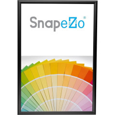 SnapeZo® 60 x 85 см черная рамка для плакатов, алюминий, складная рамка, ширина профиля 25 мм