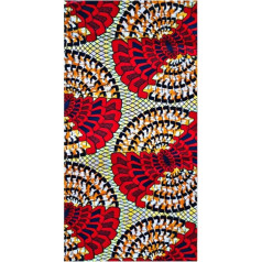 MAYNOWAX Fat Quarter Afrikos vaškas 100% medvilnės audinys 2 jardai 1.8cm x 1.2cm