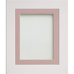 Frame Company Watson Range Pink Mount Picture Foto rāmis ar baltu stiprinājumu * Izvēle no izmēriem* 50 x 40 cm attēlam 40 x 30 cm