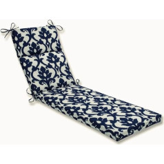 Pillow Perfect Bosco Chaiselongue Kissen für drinnen und draußen, Marineblau