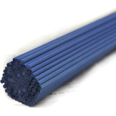 100 Stück Fasern stäbchen Reed Diffusor Stöcke Reed Sticks ätherisches Öl Aroma Diffusor Stöcke (30cm * 3mm, Blau)