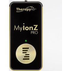 MYIONZ PRO portatīvais gaisa attīrītājs, uzlādējams jonizators tīram un veselīgam gaisam ar 20 miljoniem negatīvo jonu uz cm3