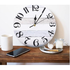 Unomor Vienkāršā stila sienas pulkstenis Mājas dekoru aksesuāri Modernā dzīvojamā istaba Mute Clock Decor