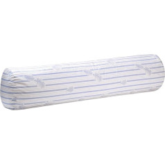 Blanrêve Antan Bolster spilvens dabiskās spalvas un videi draudzīgs Comfort Mi-Ferme Easy Care 90 cm Twin White/Blue