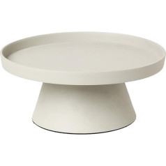 broste Copenhagen Copenhagen Holger 71177621 Candle Plate Aluminium Sand 24 cm x 11 cm