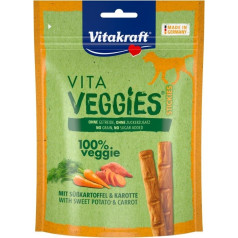 Vitakraft vita veggies stickies burkānu/batatu našķi suņiem 80g