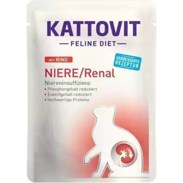 Kattovit sasz niere/renal говядина 85 г для кошек