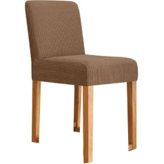 ZZDZW Krēsls Cover Bar Stool Aizsargapvalki ar atzveltni Cover Stretch krēsls Cover Short Swivel krēsls Stretch Bar krēsls Covers Set of 2 / 4 / 6 bāra krēsls ēdamistaba Bistro krēsls Swivel Stool