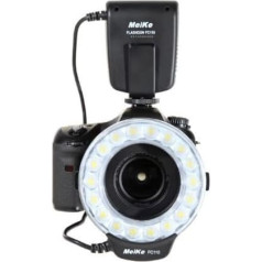 Ayex Makro zibspuldzes gredzens FC-110 Ring Light Piemērots Canon EOS DSLR spoguļkamerām Zibspuldze un nepārtraukta gaisma arī video ierakstīšanai