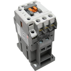 Metasol MC-12B 24VDC 1A1B kontaktors: Palīgkontaktors: 3 kontakti NO x3 Palīgkontaktors: NO + NC 24VDC 12A