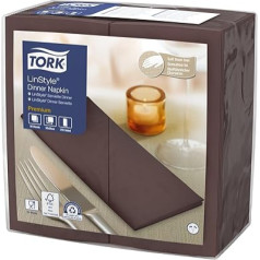 Tork Linstyle Dinnerservietten, Kakaobraun, 50 Stück