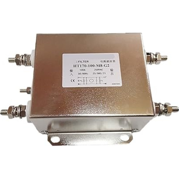 220-V filtrs HT170-16-L8-B3 10A 16A 20A 30A(HT170-100-M8-G2 100A)