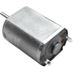 5 Stück 3-12 V kleiner Gleichstrommotor FF-130SH Niedrige Geschwindigkeit hohes Drehmoment leiser und stabiler Motor 6V7400 U/min