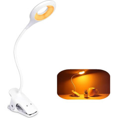 Lasīšanas lampa 28 LED Clamp Light